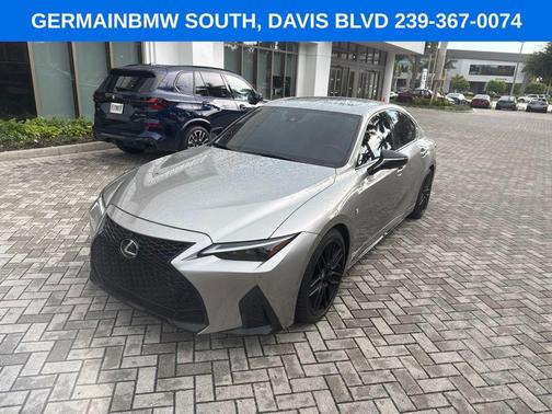 Atomic Silver 2021 Lexus IS 350 F Sport