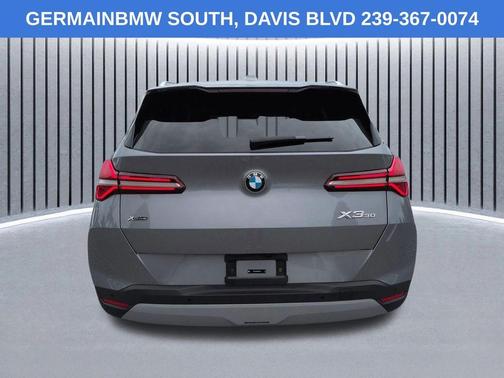 Skyscraper Gray Metallic 2025 BMW X3 30 xDrive
