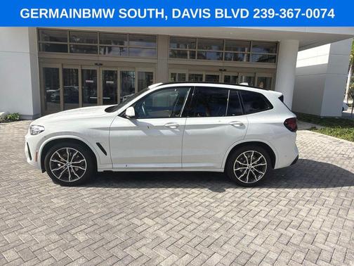 Alpine White 2024 BMW X3 sDrive30i