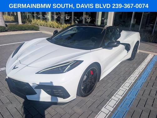 Arctic White 2024 Chevrolet Corvette Stingray w/2LT
