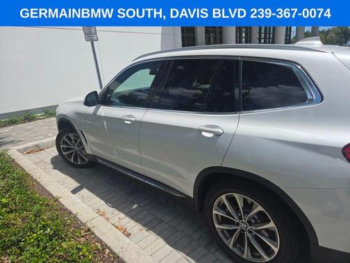 Mineral White Metallic 2019 BMW X3 sDrive30i