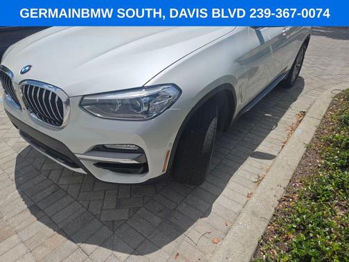 Mineral White Metallic 2019 BMW X3 sDrive30i
