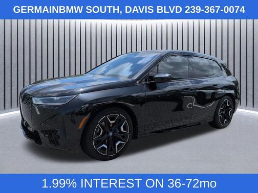 Black Sapphire Metallic 2023 BMW iX M60