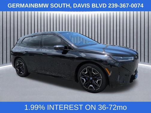 Black Sapphire Metallic 2023 BMW iX M60