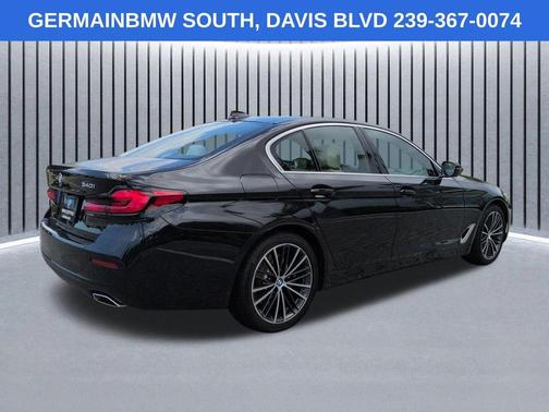 Black Sapphire Metallic 2023 BMW 540 i