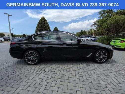 Black Sapphire Metallic 2023 BMW 540 i