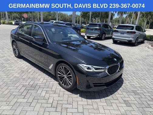 Black Sapphire Metallic 2023 BMW 540 i