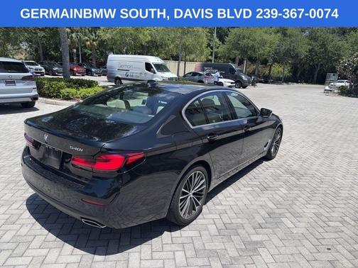 Black Sapphire Metallic 2023 BMW 540 i
