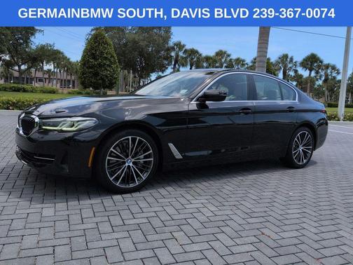 Black Sapphire Metallic 2023 BMW 540 i