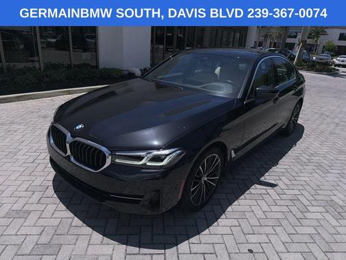 Black Sapphire Metallic 2023 BMW 540 i
