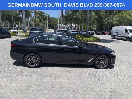 Black Sapphire Metallic 2023 BMW 540 i
