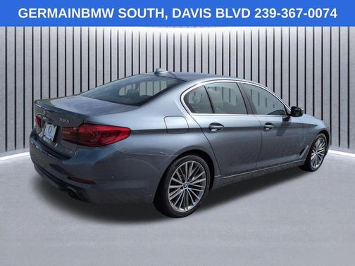 Bluestone Metallic 2020 BMW 530 i