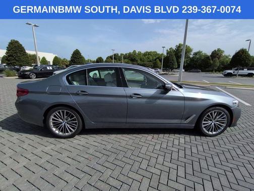 Bluestone Metallic 2020 BMW 530 i