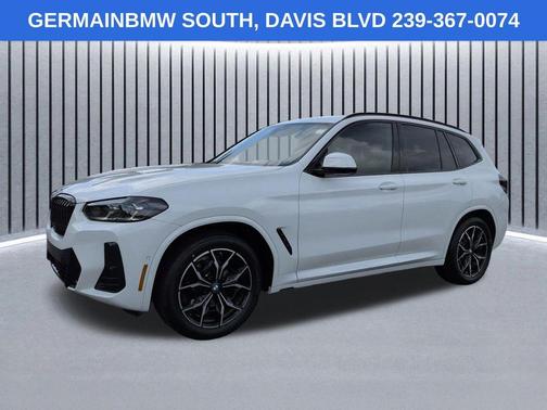 Alpine White 2024 BMW X3 sDrive30i