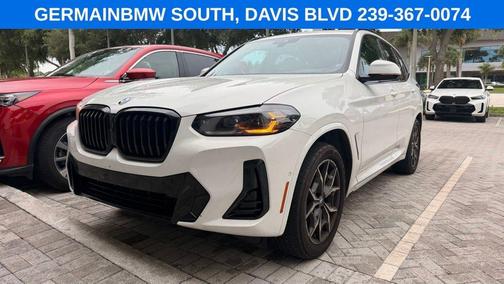Alpine White 2024 BMW X3 sDrive30i