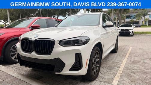 Alpine White 2024 BMW X3 sDrive30i