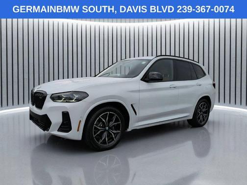 Alpine White 2024 BMW X3 M40i