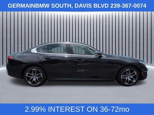 Black Sapphire Metallic 2024 BMW i5 eDrive40