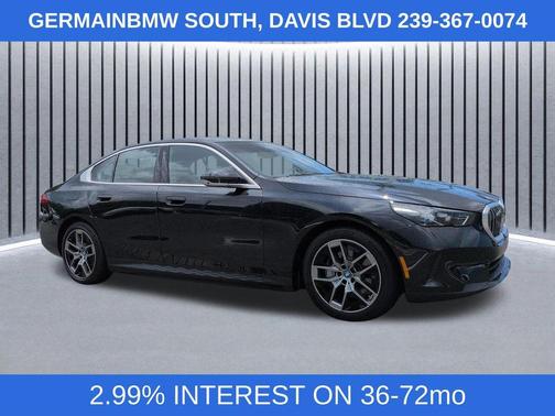 Black Sapphire Metallic 2024 BMW i5 eDrive40