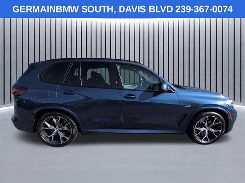 Phytonic Blue Metallic 2023 BMW X5 PHEV xDrive45e