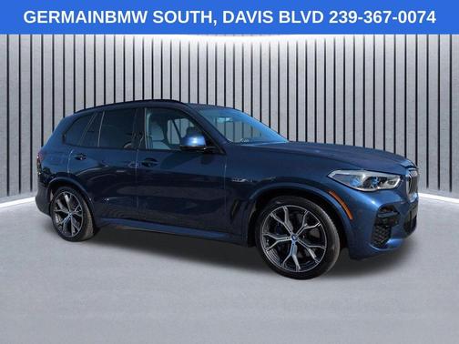 Phytonic Blue Metallic 2023 BMW X5 PHEV xDrive45e