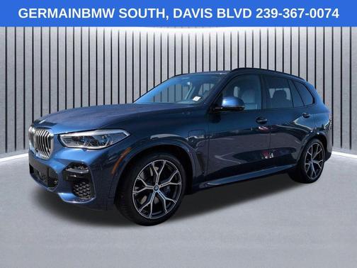 Phytonic Blue Metallic 2023 BMW X5 PHEV xDrive45e