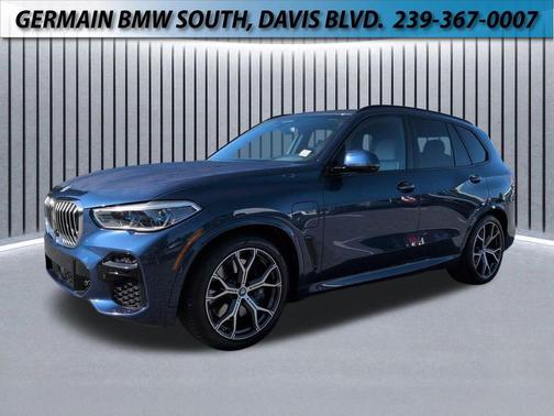 Phytonic Blue Metallic 2023 BMW X5 PHEV xDrive45e