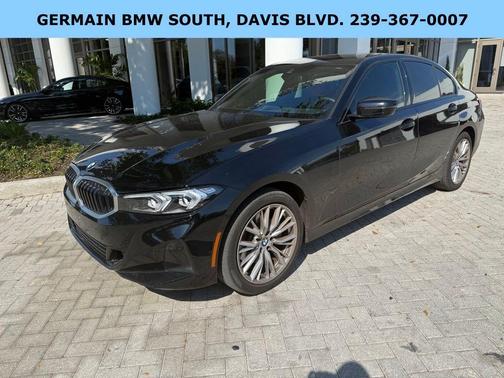 Jet Black 2023 BMW 330 i xDrive