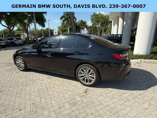 Jet Black 2023 BMW 330 i xDrive