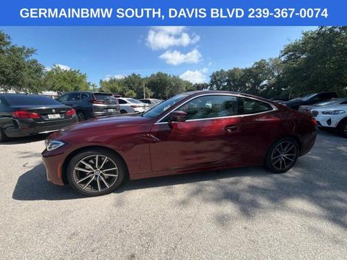 Maroon 2024 BMW 430 i