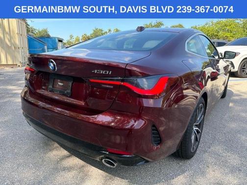 Maroon 2024 BMW 430 i