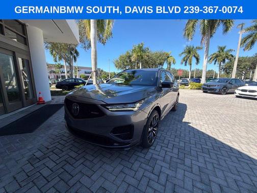 Liquid Carbon Metallic 2022 Acura MDX Type S w/Advance Package