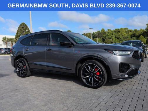 Liquid Carbon Metallic 2022 Acura MDX Type S w/Advance Package