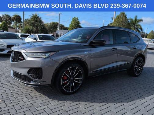Liquid Carbon Metallic 2022 Acura MDX Type S w/Advance Package