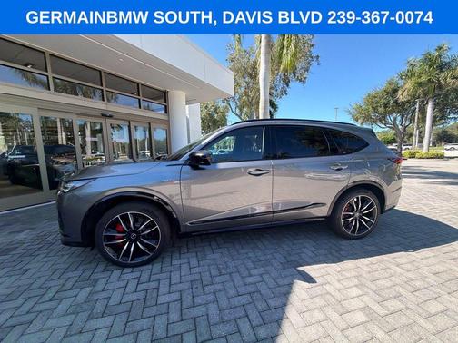 Liquid Carbon Metallic 2022 Acura MDX Type S w/Advance Package