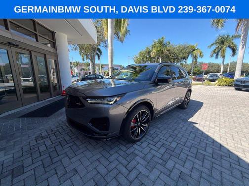 Liquid Carbon Metallic 2022 Acura MDX Type S w/Advance Package
