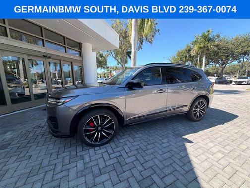 Liquid Carbon Metallic 2022 Acura MDX Type S w/Advance Package