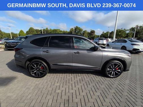 Liquid Carbon Metallic 2022 Acura MDX Type S w/Advance Package