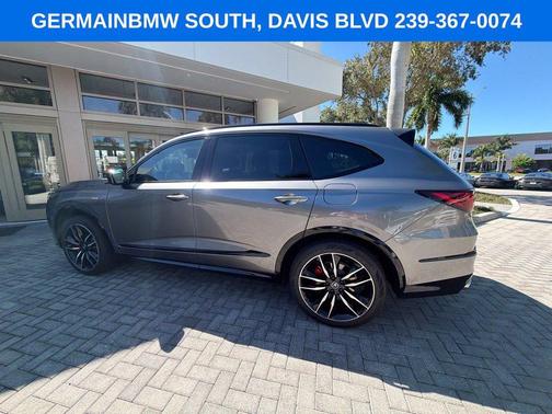 Liquid Carbon Metallic 2022 Acura MDX Type S w/Advance Package