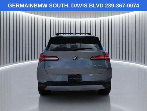Skyscraper Gray Metallic 2025 BMW X3 30 xDrive