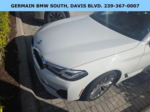 Alpine White 2023 BMW 530 i xDrive