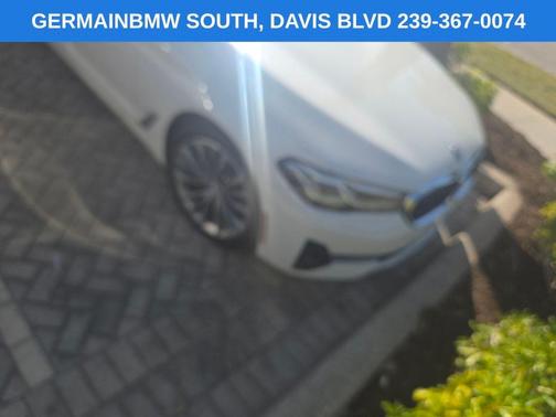 Alpine White 2023 BMW 530 i xDrive