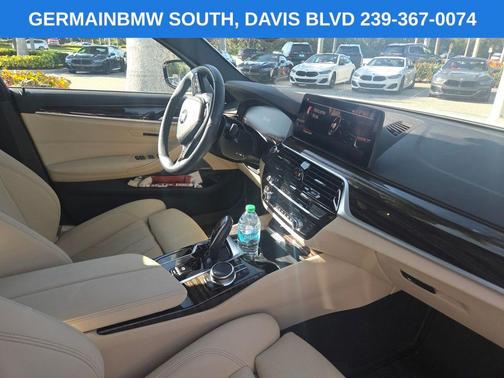 Alpine White 2023 BMW 530 i xDrive