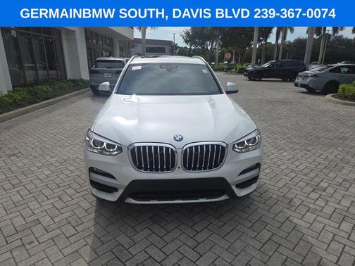 Mineral White Metallic 2021 BMW X3 sDrive30i
