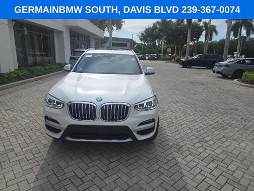 Mineral White Metallic 2021 BMW X3 sDrive30i