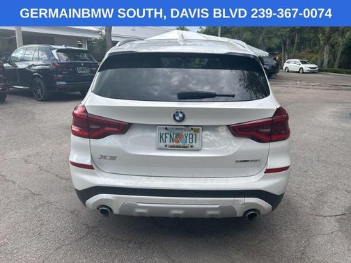 Mineral White Metallic 2020 BMW X3 sDrive30i