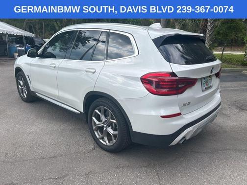 Mineral White Metallic 2020 BMW X3 sDrive30i
