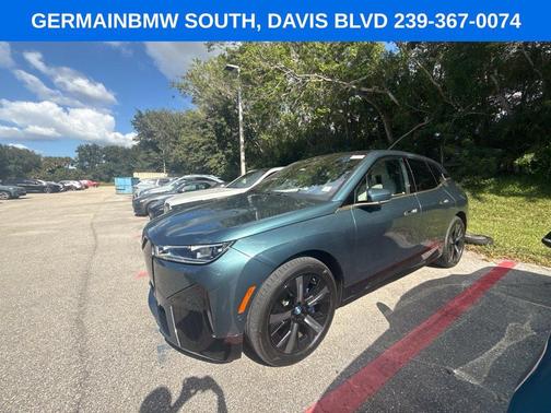 Blue Ridge Mountain Metallic 2024 BMW iX xDrive50