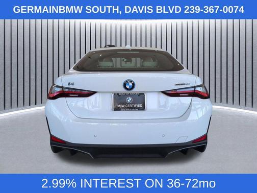 Alpine White 2023 BMW i4 Gran Coupe eDrive40
