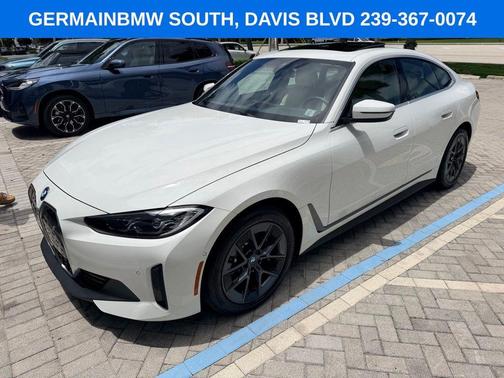 Alpine White 2023 BMW i4 Gran Coupe eDrive40